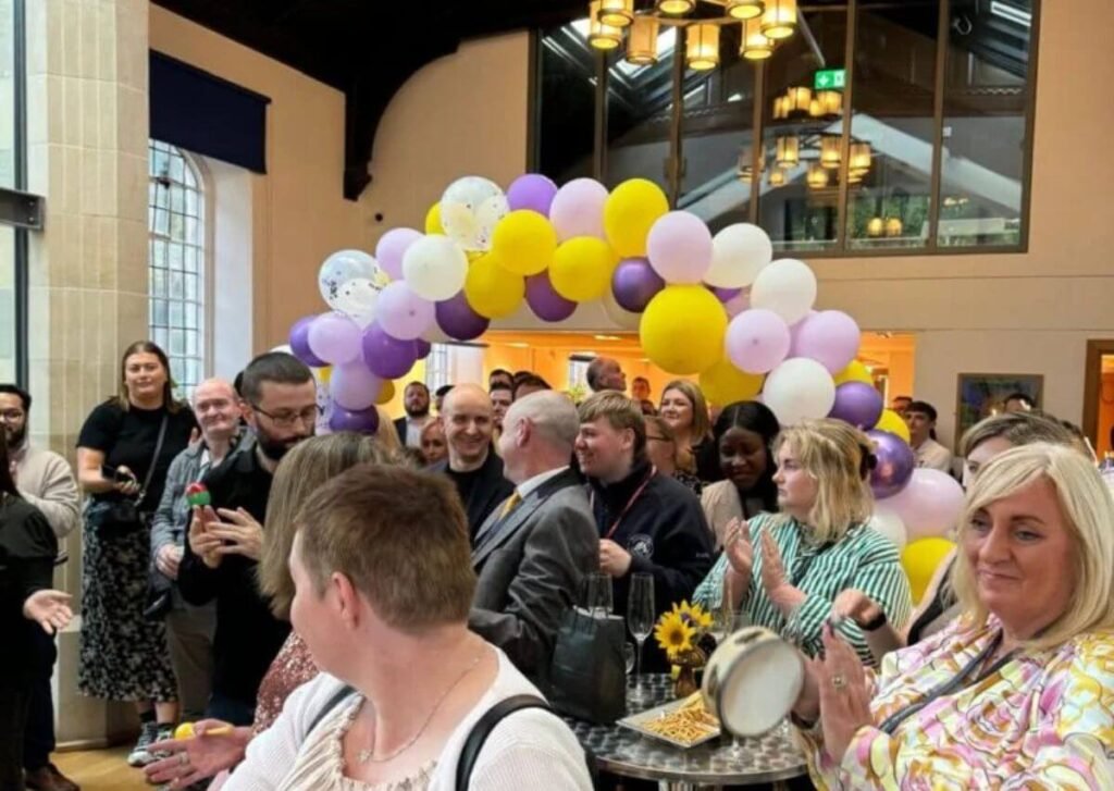 The crowd at Care Support Scotland's Re-Brand Launch Event
